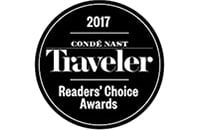 conde nast traveler readers choice logo