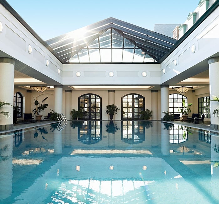 Photograph of the pool at Belmond Charleston Place