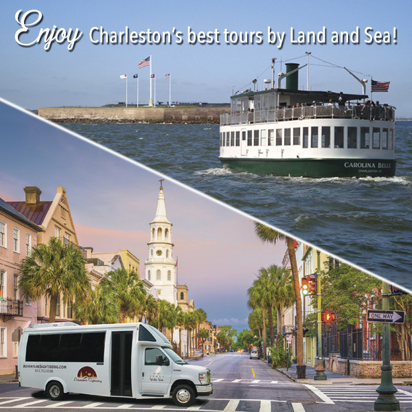 Enjoy Charleston’s best tours by Land and Sea